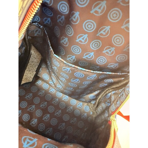 NWT Loungefly Marvel Studio Infinity Saga Captain America Mini Backpack Metallic main image 2
